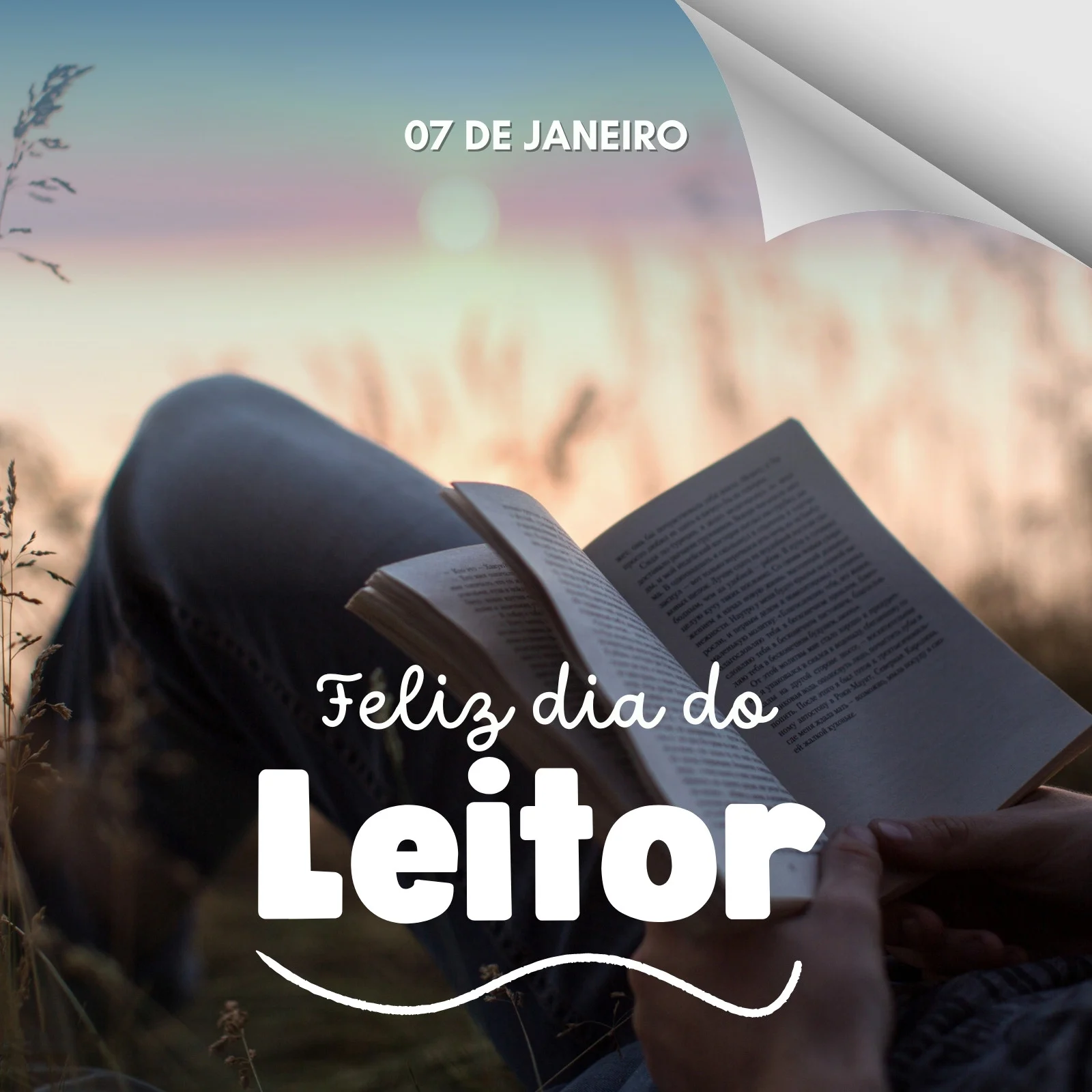 07 de Janeiro - Dia do Leitor